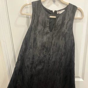Faux Leather animal skin dress